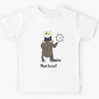 Novelty Oasis Mad Ferret  Kids T-Shirt 160