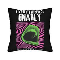 Gnarly You Know Katseye Pillowcase Printing Polyester Cushion Cover Gift Throw Pillow Case Cover Home Square 18 Peach skin 18*18(CM)-1Pcs
