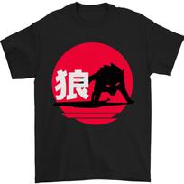 Japanese Wolf Japan Unisex T-shirt S