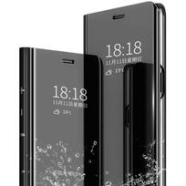 Case for Xiaomi Redmi Note 10 Pro Case + Tempered Glass Flip Clear View Translucent Mirror Cover Standing 360°Shockproof Smart Cover