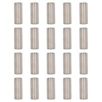 20Pcs Coupling Nut Stainless Steel M5 Round Rod Connector Nut Female Thread for Connection