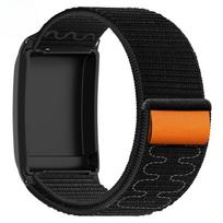 Nylon Watch Strap for Whoop 5.0 Wristband Weave Fabric Watch Band with Cover for Whoop 4.0 Sport Wrist Bracelet Magnetic Belt compatible with: whoop 4.0 [plastic case]