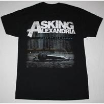 ASKING ALEXANDRIA STAND UP AND Black T Shirt Mens Cotton Tshirt 2026 New Womens TshirtASKING ALEXANDRIA T Shirt S black