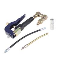 Practical Pneumatic Grease-gun High-pressure Injector Grease Anti-corrosion Aluminum Alloy Tith Pipe Tupe Hose Air Tools 1