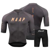 Outdoor Cycling Suit Cross-border Road Mountain Bike Cycling Suit Summer Short-sleeved Overalls 2026 XS gray