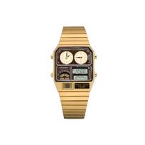 CITIZEN Kvarcinis Mechanizmas Nerūdijančio Plieno Apyrankė Laikrodis Unisex Kavos Spalvos Ciferblatas JG2103-72X Gold Strap JG2103-72X beige