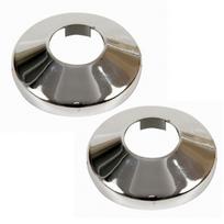 Rozeta Chromowana Z Pcv 18 Mm - Komplet 2 Szt.