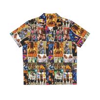 ABBA Havajų marškiniai, Dovana muzikos gerbėjui, Su sagomis, Pop muzika (Dydžiai 4XL ir 5XL) Unisex marškinėliai XL