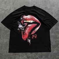 Big Lips Y2k Mouth T Shirt - Grillz White T Shirt - Unisex Y2k Shirt- Streetwear T Shirt S