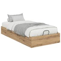 Ottoman Bed Frame Artisan Oak 80.5 x 200 cm Particleboard