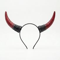 Ox Horn Cosplay Hairband Viking Halloween Hair Hoop Halloween Horns Headband  Dressing Up Props Style 3