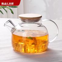 BJ Cold Water Pitcher, Tea Pot, Filterable Heat-Resistant Glass Cup for Fruit Tea And Juice, Large Capacity Household Use