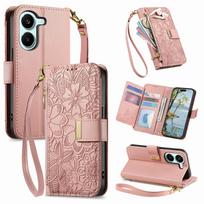 Wrist Strap PU Leather Flip Zipper Wallet Card Slot Phone Case for Xiaomi Poco X8 Pro Max X7 X8 Pro Shockproof Protection Cover Poco x7 ruda