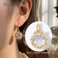 18K Gold Plated Small Pendant For DIY Necklace Bracelet Making,Exquisite Multi-Color Cubic Zirconia Charms For Women's Jewelry 1 piece