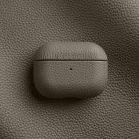 For AirPods Pro 2 Case Genuine Leather Bluetooth Earphone Accessories For AirPods 3 2 Lychee Pattern Natural Cow Cases for AirPods Pro 1