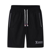 Outdoor Jogging Men Loose Sports Knee Length Shorts 2XL juoda