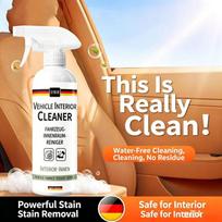 Car Interior Foam Cleaner Spray Strong Degreaser Waterless Headliner Upholstery Cleaner Multi-Purpose Renewal Care Agent 300ml*1set