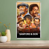 Sanford's Son Klasikinė TV Laida Metalinis Plakatas Ženklas 20x30cm（7.8x11.8inch）