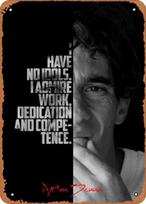 Ayrton Senna Metal Tin Sign Sports Legends Quotes Vintage Poster Man Cave DecorAluminum 20x30cm（7.8x11.8inch）