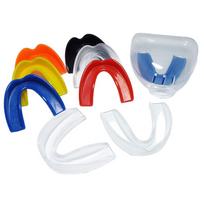 Multiple Coloured PVC Material Eco-Friendly Gum Shields for Boxing Rugby Football MMA Karate Martial Arts Sports Mouth Guards 6.0*5.0*1.7 CM&11.5g juoda