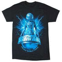 Men's Scorpions Crazy World Tour 2017 City Info Reading PA - Beograd T-shirt 4XL