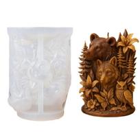 Small Bear Silicone Molds Temperature Resistant Multipurpose Silicone Mould for Epoxy Resin Handmade Candle Soap Making 1