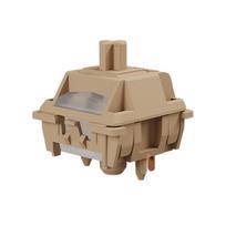GATERON Chocolate Smoothie Switch Full POM Tactile 55gf Pre-lubed 5-Pin SMD RGB Gaming DIY Customized Mechanical Keyboard Switch Brown Axis ruda
