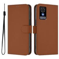 Solid Color PU Phone Case for TCL 501 - Lightweight & Stylish Protective Cover juoda