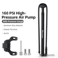 WEST BIKING Bicycle Pump With Pressure Gauge Air Pump Bike Accessories Portable Bicycle Pumps AV/FV MTB Road Bike Pump hand pump