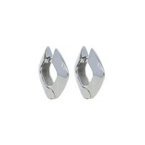 2026 Hot Selling Silver Gold Plated Huggie Hoop Earrings Charm Trendy for Women