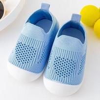 Breathable Mesh Baby Walker Shoes, Soft Sole, Non-Slip, Summer Style for Early Education. Size 13/11.5cm
