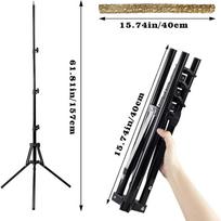 Adjustable Bird Perch Stand Height-adjustable parrot training perch Foldable Parrot Bird Training Perch Pet Bird Perches station juoda