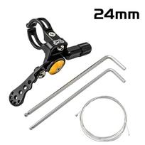 Aluminium Zinc Zinc Alloy Bicycle Seatpost Remote Controller Adjustable Bike Seats Shifter  Riding 24mm juoda