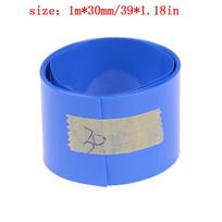 1M PVC Shrinkable Film Tape 30-85mm 18650 Lithium Battery Heat Shrink Tube Tubing Li-ion Wrap Cover Skin Sleeves Accessories