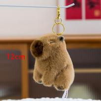 12-30CM Lovely Capybara Plush Toys Kawaii Capibara Plushie Pillow Stuffed Soft Animal Doll Capybara Toy Pendant Toy Gift brown