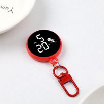 Keychain Digital Watch Personalized Astronaut Style LED Electronic Watch luminous Digital Display Cartoon Pendant for Student