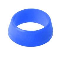 Bicycle Seat Post Silicone Dust Cover Cycling Seatposts Clamps Cover Bicycle Parts Seat Post Ring blue-25-30mm