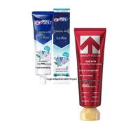 Crest 3D White Arctic Mint Toothpaste & ABOUT FOCUS Conditioner Bundle