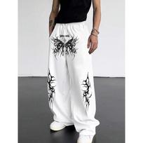 Gothic Outdoor Casual Sports Pants Are the Ideal Choice for Men's Loose and Fashionable Spring and Autumn Wide Leg Pants S balta
