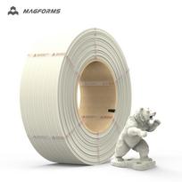 Magforms 3d Printer Plastic Filament Reusable Spool 1.75mm 1kg Bone White Filamento Stampante Pla Filament for Bamboo Lab A1 P2s 3D Printing Filaments&PLA