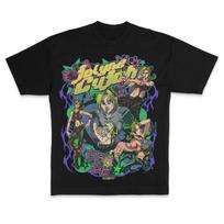 2026 Vintage JoJos Bizarre Adventure Gyro Zeppeli T Shirt Men Retro 90s Anime Graphic Tees Streetwear Cotton Short Sleeve Tops 2XL