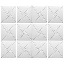 12 Pack Self Adhesive Acoustics Foam Panels Square Soundproof Wall Panels Suitable for Recordings Studios and Classrooms balta