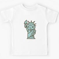 Statue of Liberty Kids T-Shirt 120