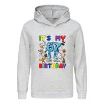 Funny Six Seven Brainrot 67 Meme 3-12Y Kids Polyester Hoodie Fashion Boys Long Sleeve Sweatshirts Boys Girls Children Cloth 100
