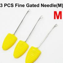 3pcs Hook Drill Carp Fishing Bait Needles Set Boilie Bait Pins Rigging Baiting Needles  Fishing Carp style B