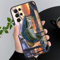 Fishing Gear Phone Case For Samsung A52S A21S A33 A23 A13 A14 A32 A52 A53 A54 A51 A71 A15 A14 4G gray