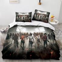 PUBG Bedding Set Single Twin Full Queen King Size Game PUBG Bed Set Aldult Kid Bedroom Duvetcover Sets 3D Print Menwomen 030 EU Single 135x200cm