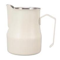 Milk Pitcher Cup 304 Stainless Steel Spout Mouth Scale Coffee Latte Pitcher Cup for Work Office L