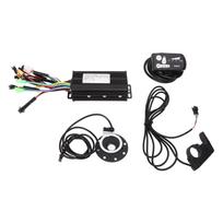 24V 36V 48V Sine Waving Controller Thumb Throttle PAS LED LCD Meter Electric Bike 3 Mode Motor