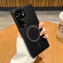 Magnetic Case for Samsung Galaxy A56 A16 A36 A55 A15 A54 A53 A25 M34 Cover Leather Soft Shockproof Mag-safe Metal Camera Shell Galaxy A52s 5G juoda
